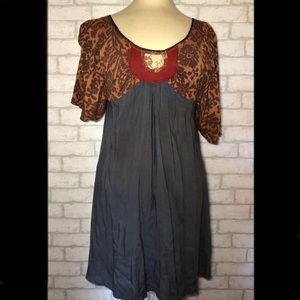 NWT Anthropologie tie-back dress